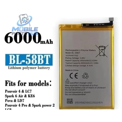 Tecno Pova 4 Pro Battery